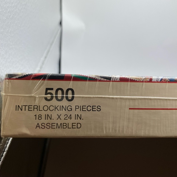 1997 Holiday Traditions Stamps 500 Piece Interlocking Puzzle. - Picture 4 of 4